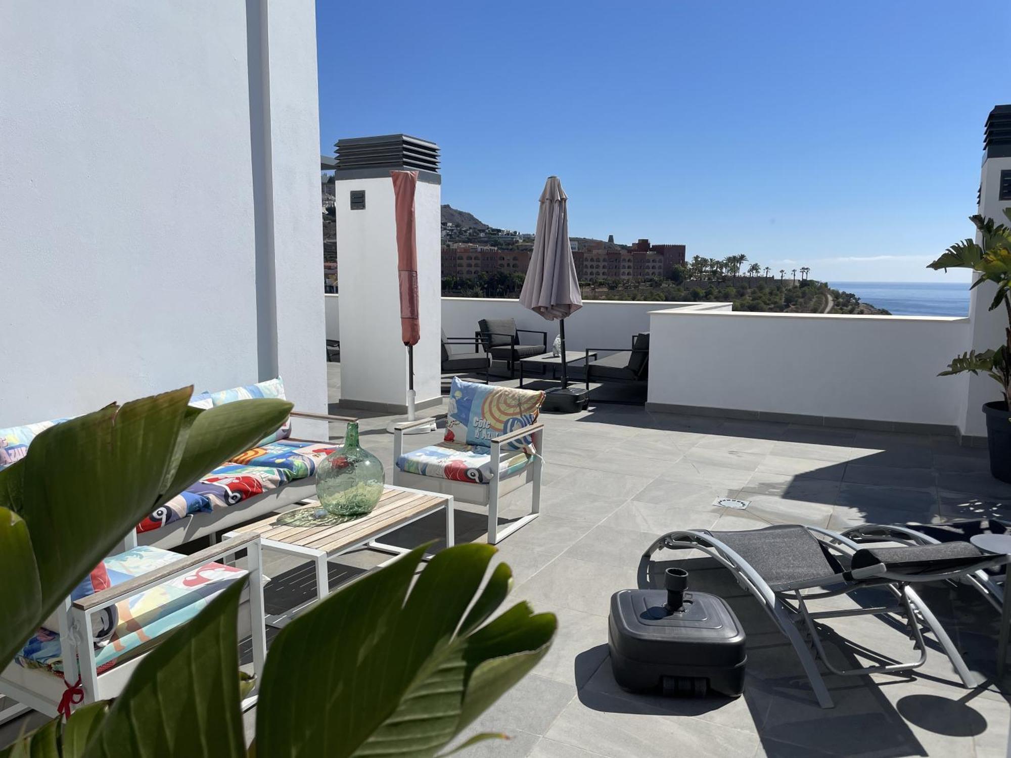 Sunny Penthouse Beach Apartment With Panoramic Views Almuñécar Esterno foto